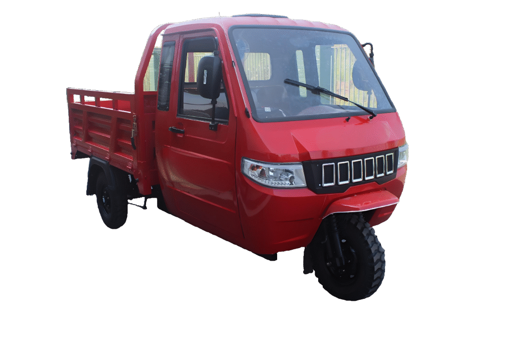 250cc high quality gasoline cargo three wheel with cab