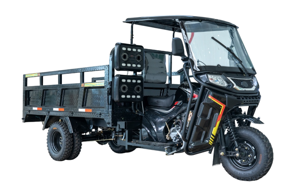 200cc high quality gasoline cargo three wheel tricycle for sale